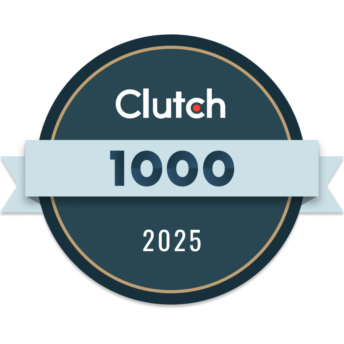 Clutch Top 1000 badge